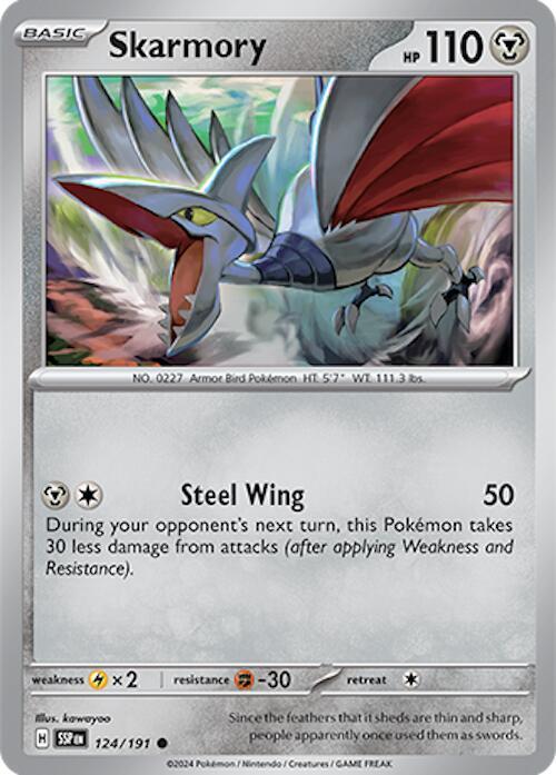 Skarmory - 124/191 [SV08 Surging Sparks]