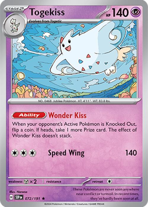 Togekiss (072/191) [SV08 Surging Sparks]