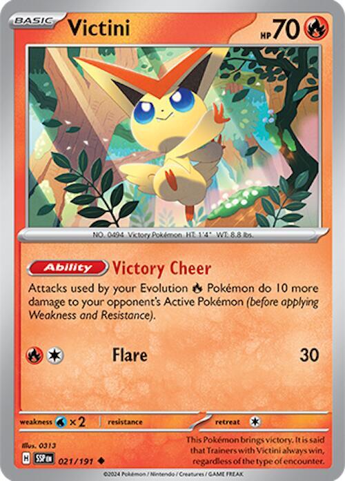 Victini (021/191) [SV08 Surging Sparks]
