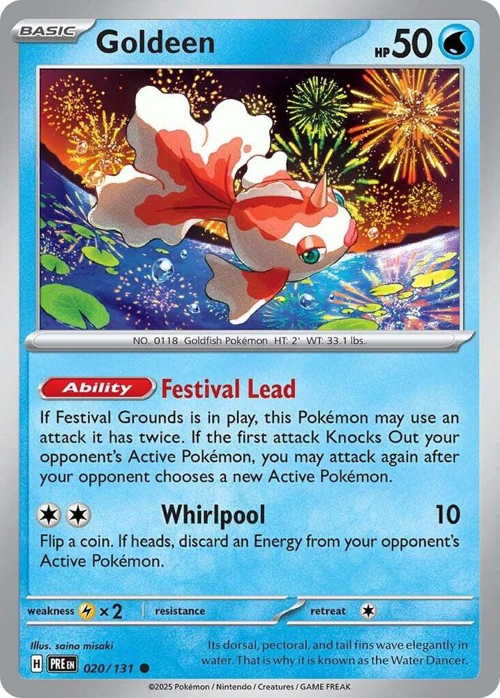 Goldeen (020/131) [SV Prismatic Evolutions]