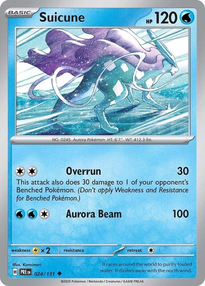 Suicune (024/131) [SV Prismatic Evolutions]