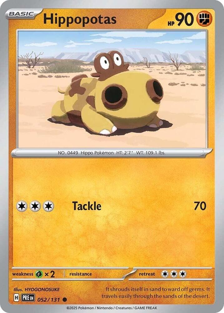 Hippopotas (052/131) [SV Prismatic Evolutions]