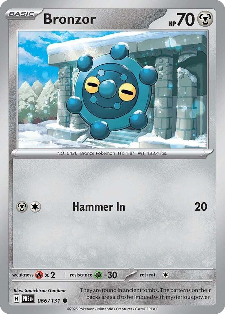 Bronzor (066/131) [SV Prismatic Evolutions]