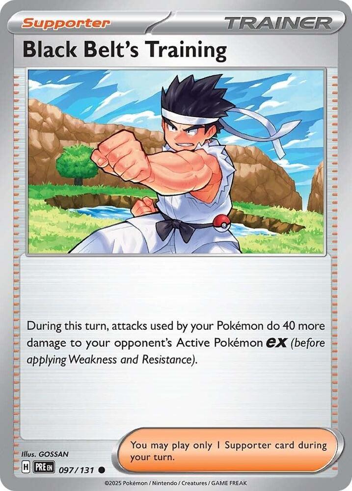 Black Belt's Training - 097/131 [SV Prismatic Evolutions]