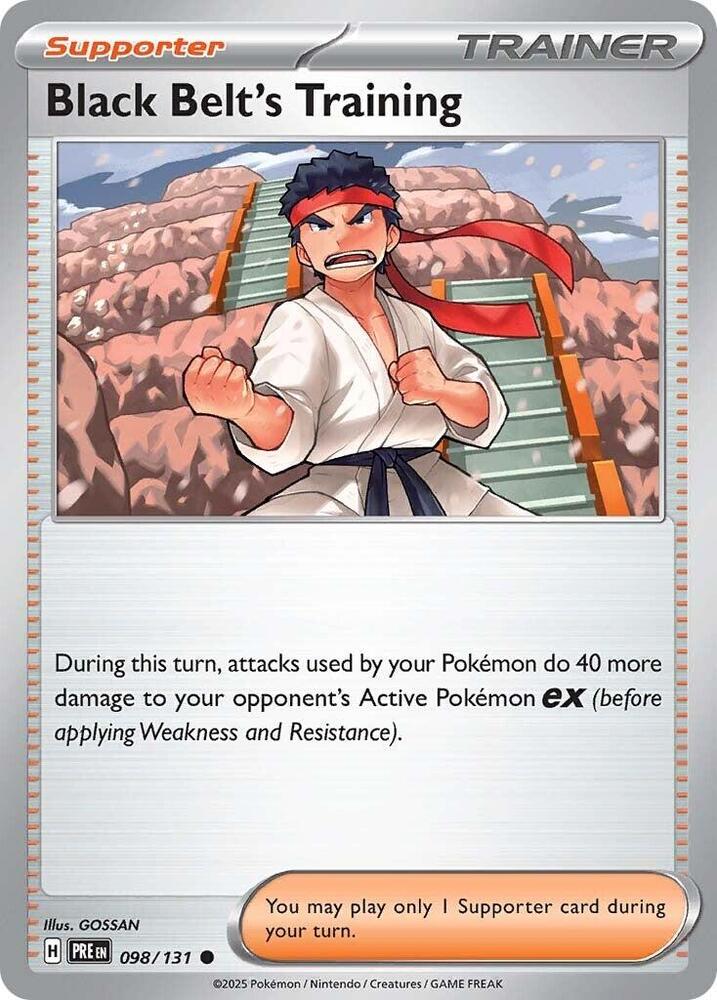 Black Belt's Training - 098/131 [SV Prismatic Evolutions]
