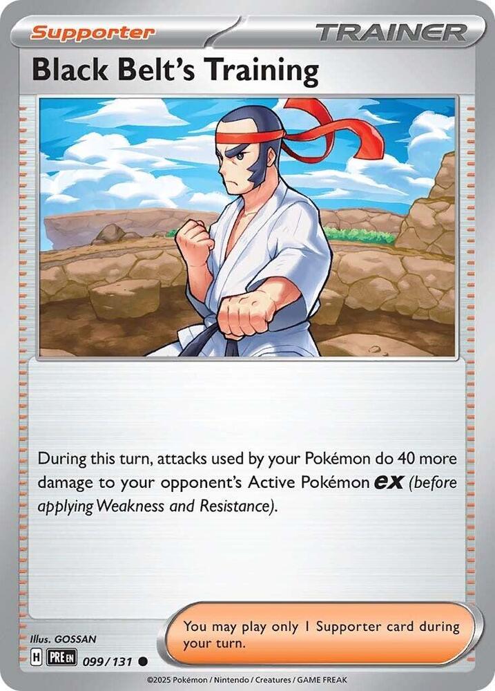Black Belt's Training - 099/131 [SV Prismatic Evolutions]