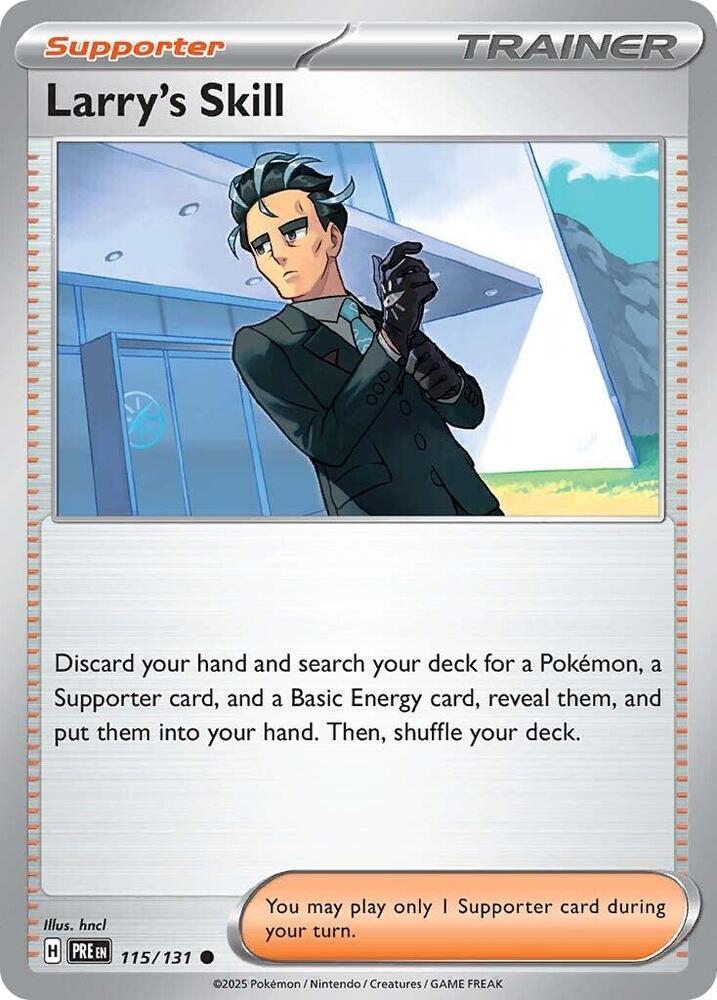 Larry's Skill - 115/131 [SV Prismatic Evolutions]
