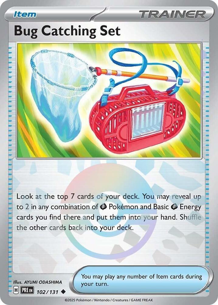 Bug Catching Set (Poke Ball Pattern) (102/131) [SV Prismatic Evolutions]