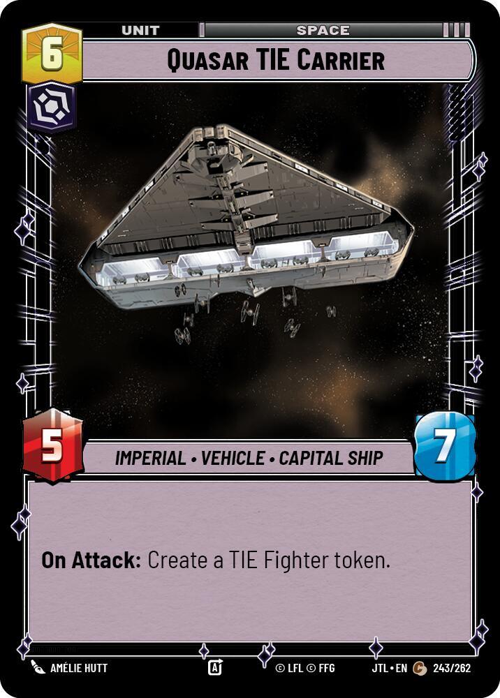 Quasar TIE Carrier (243/262) [Jump to Lightspeed]