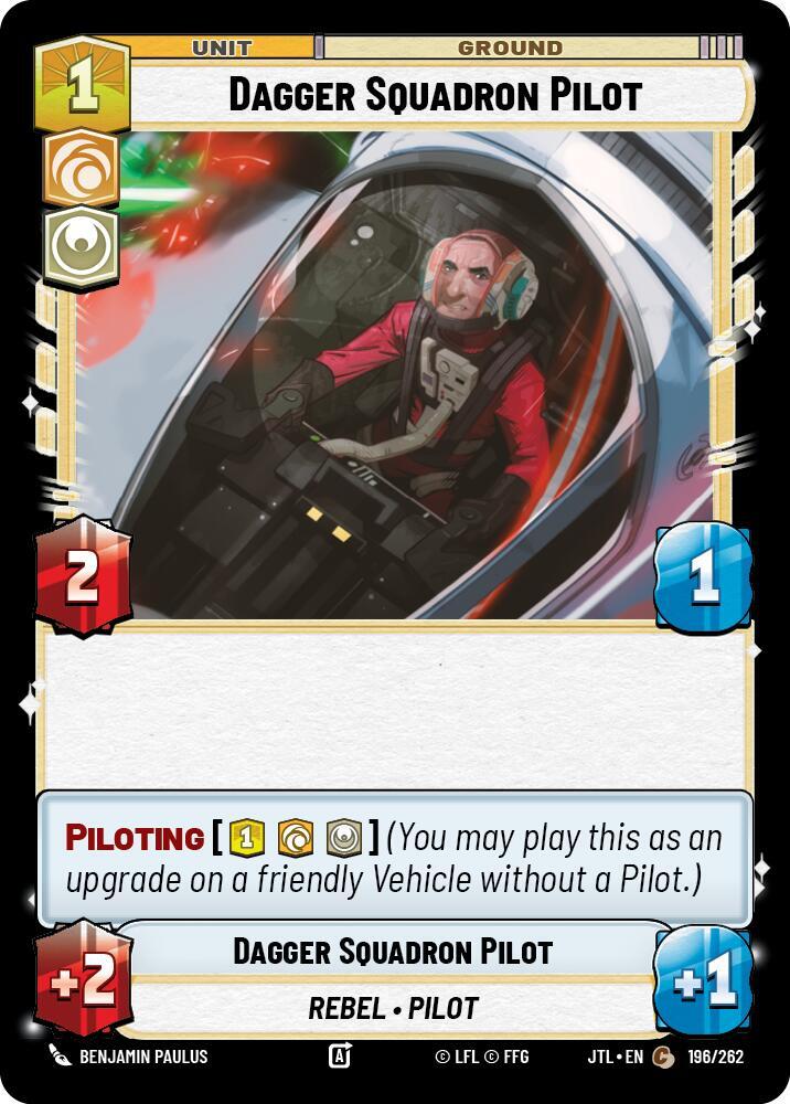 Dagger Squadron Pilot (196/262) [Jump to Lightspeed]