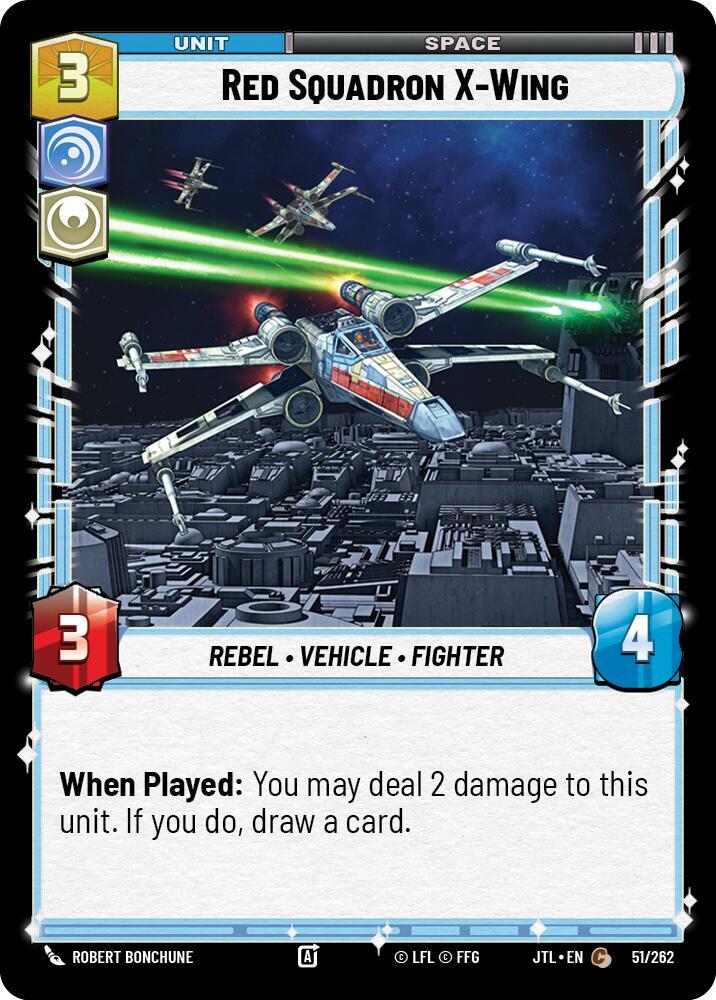 Red Squadron X-Wing (051/262) [Jump to Lightspeed]