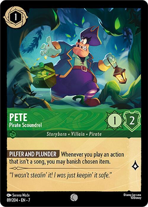 Pete - Pirate Scoundrel (89/204) [Archazias Island]
