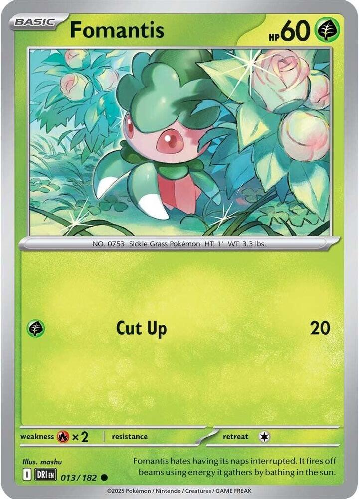 Fomantis (013/182) [SV10: Destined Rivals]