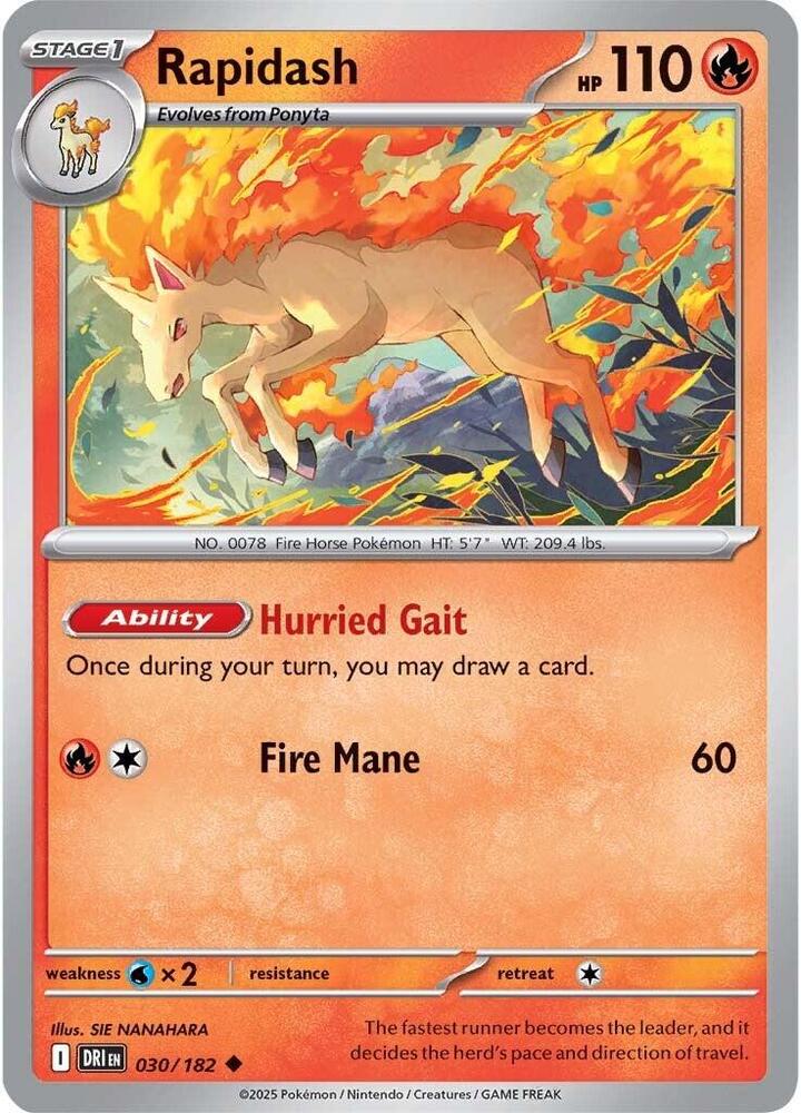 Rapidash - 030/182 [SV10: Destined Rivals]
