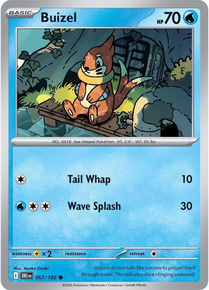 Buizel (057/182) [SV10: Destined Rivals]