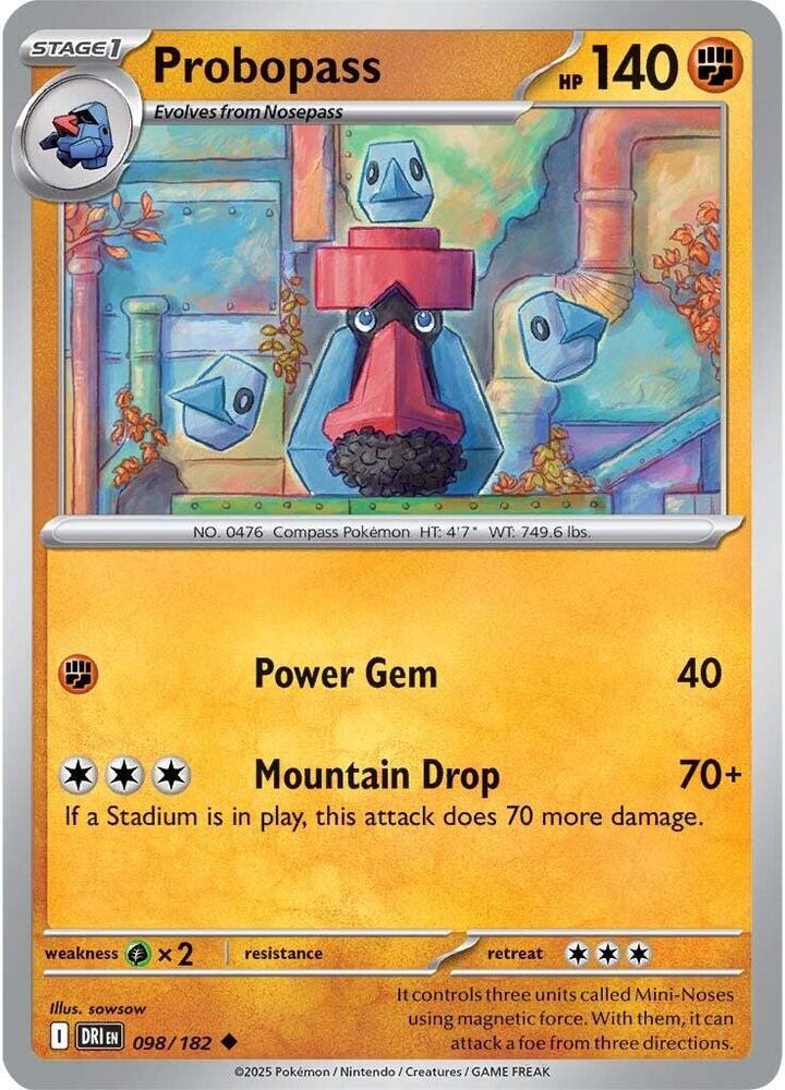 Probopass (098/182) [SV10: Destined Rivals]