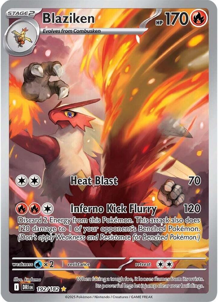 Blaziken - 192/182 [SV10: Destined Rivals]