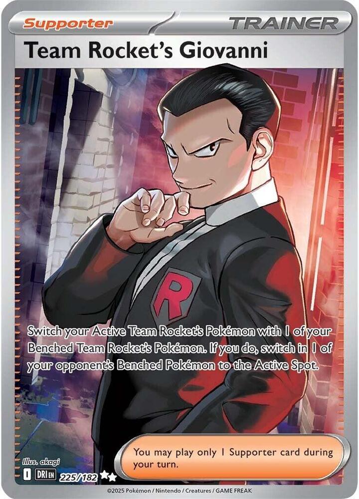Team Rocket's Giovanni - 225/182 [SV10: Destined Rivals]