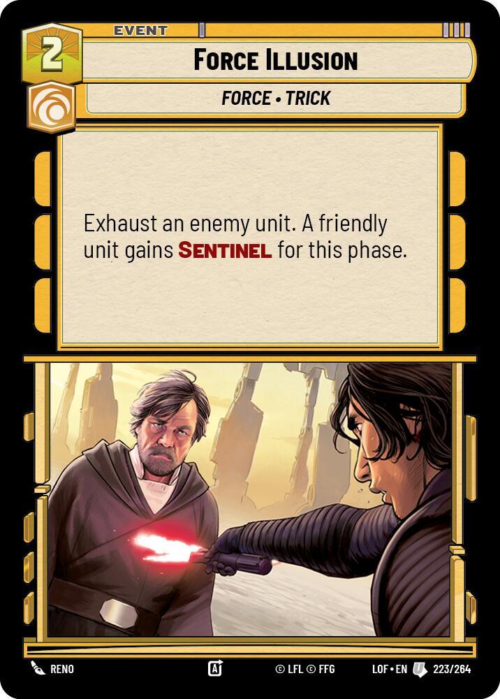 Force Illusion (223/264) [Legends of the Force]