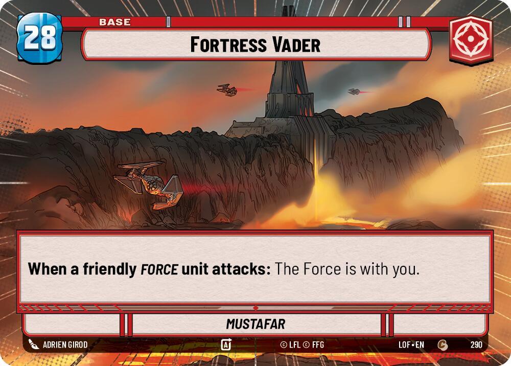 Fortress Vader // Force (Hyperspace) (290 // T04) [Legends of the Force]