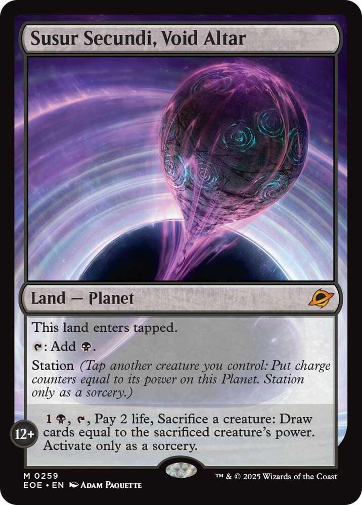 Susur Secundi, Void Altar (259) [Edge of Eternities]