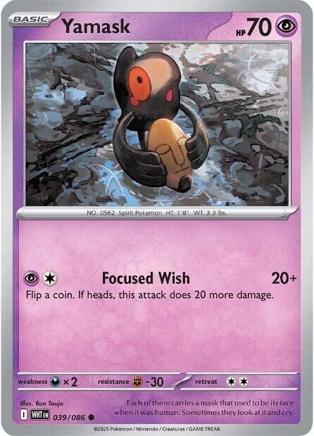 Yamask (039/086) [SV: White Flare]