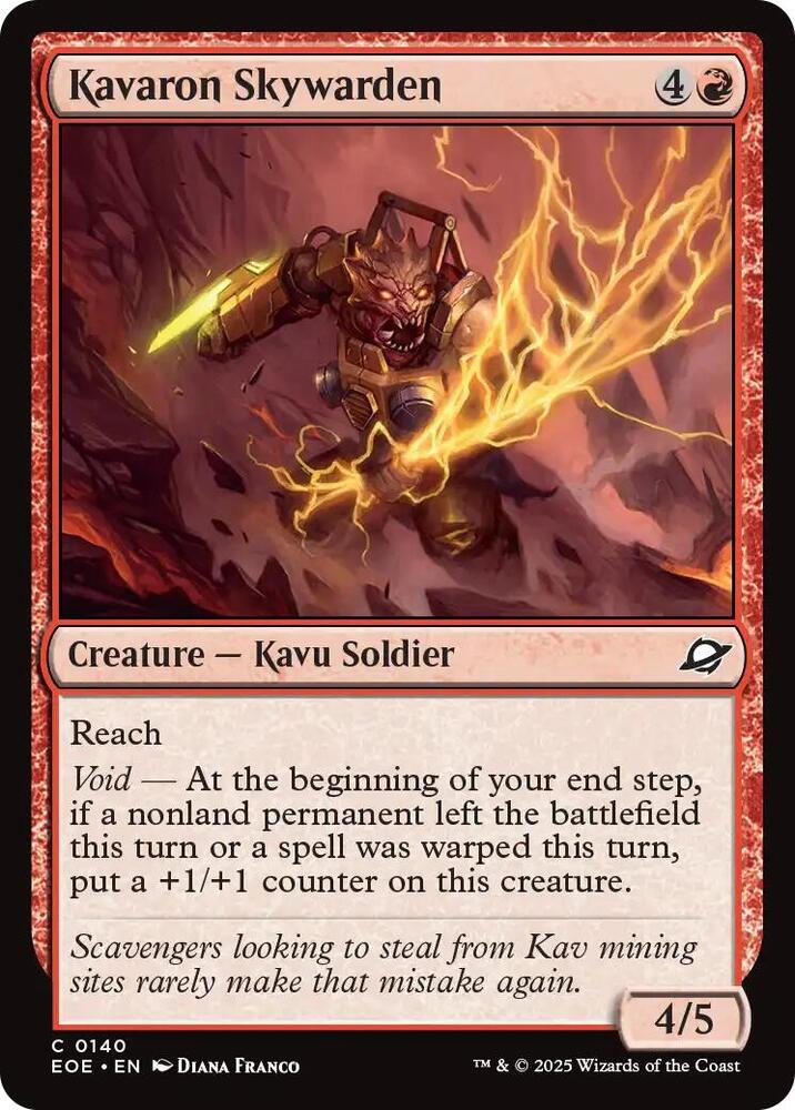 Kavaron Skywarden (140) [Edge of Eternities]