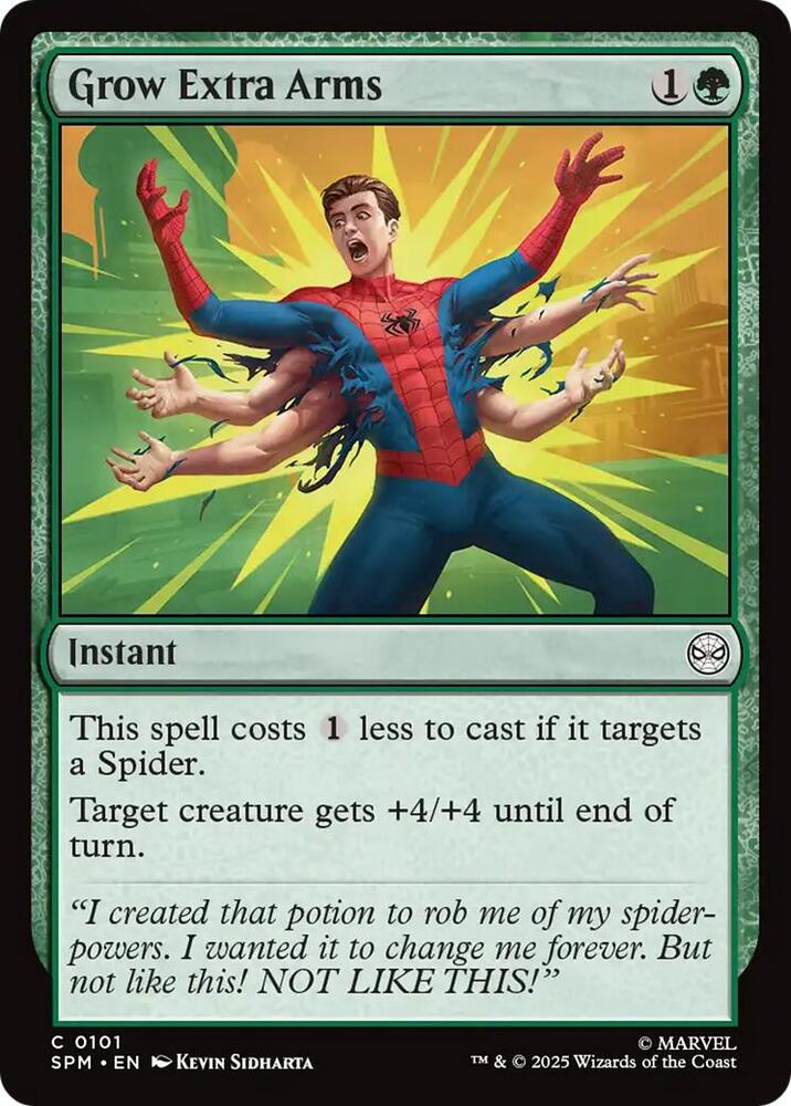 Grow Extra Arms (101) [Marvel's Spider-Man]