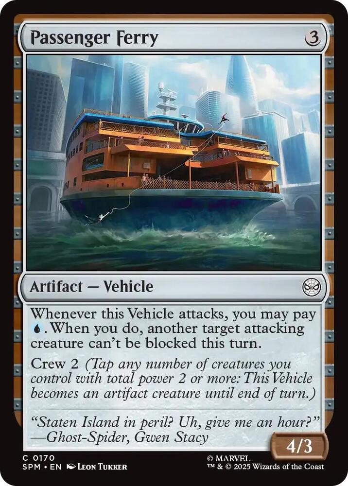 Passenger Ferry (170) [Marvel's Spider-Man]