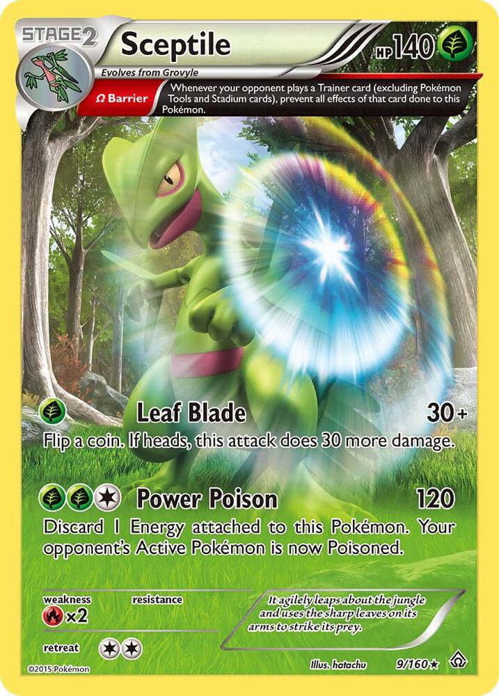 Sceptile (Omega) (9/160) [XY Primal Clash]